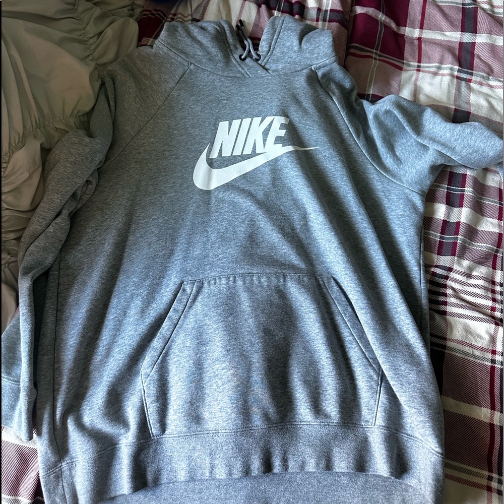 Grey Nike hoodie